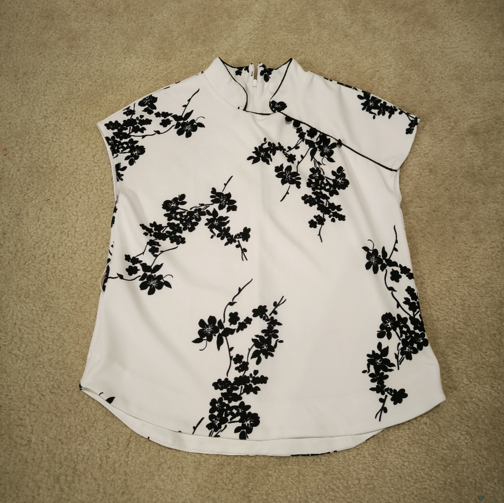 BSB B&W Pattern Top